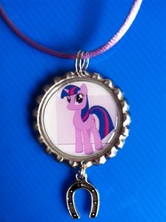 Size: 478x640 | Tagged: safe, twilight sparkle, pony, unicorn, g4, irl, jewelry, photo, solo