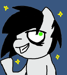 Size: 500x560 | Tagged: safe, artist:sexxi bzz, oc, oc only, oc:extradan pony, pony, ponified, solo