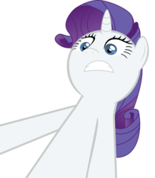 Size: 900x1036 | Tagged: safe, rarity, pony, unicorn, g4, ponyville confidential, blue eyes, female, gritted teeth, horn, i'll destroy her, mare, purple mane, shrunken pupils, simple background, solo, transparent background, vector