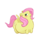 Size: 1280x1013 | Tagged: safe, artist:featherhead, edit, fluttershy, pegasus, pony, g4, background removed, belly, blushing, cute, daaaaaaaaaaaw, fat, fattershy, female, hnnng, mare, obese, simple background, transparent background