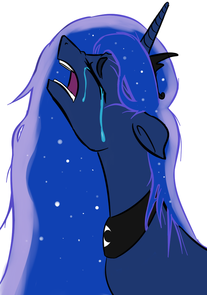 luna sad art