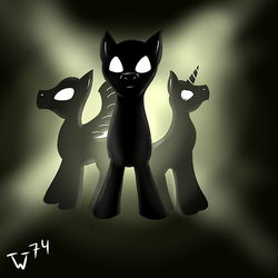 Size: 500x500 | Tagged: safe, artist:w74, 30 minute art challenge, light, ponified