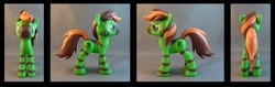 Size: 1258x400 | Tagged: safe, artist:krowzivitch, oc, oc only, pony, baobob, customized toy, irl, photo, sculpture, solo, toy