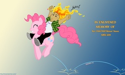 Size: 1280x773 | Tagged: safe, artist:kv1nn4, pinkie pie, g4, memorial