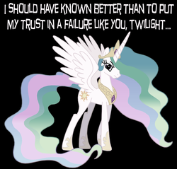 Size: 792x756 | Tagged: safe, artist:death-driver-5000, princess celestia, pony, g4, discorded, female, solo