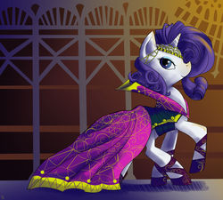 Size: 2836x2550 | Tagged: safe, artist:fauxsquared, rarity, pony, g4, clothes, dress, female, jewelry, solo