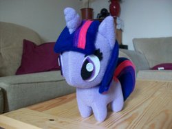 Size: 900x675 | Tagged: safe, artist:happybunny86, twilight sparkle, pony, g4, irl, photo, plushie