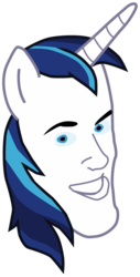 Size: 458x900 | Tagged: safe, shining armor, g4, bust, chintastic, head only, meme, portrait, simple background, solo, transparent background, wat