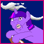 Size: 150x150 | Tagged: safe, artist:thewrongesttrousers, twilight sparkle, g4, animated, female, not salmon, wat