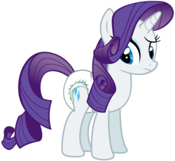 Size: 2500x2300 | Tagged: dead source, safe, artist:cupcakescankill, rarity, pony, unicorn, g4, diaper, female, non-baby in diaper, simple background, solo, transparent background, vector