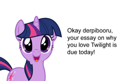 Size: 829x536 | Tagged: safe, twilight sparkle, g4, meta, text