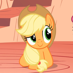 Size: 651x660 | Tagged: safe, screencap, applejack, earth pony, pony, g4, look before you sleep, season 1, cropped, female, golden oaks library, mare, solo