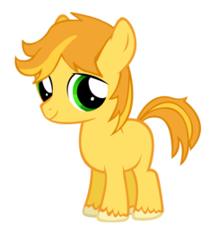 Size: 1170x1200 | Tagged: safe, braeburn, earth pony, pony, g4, colt, male, simple background, solo, transparent background, vector
