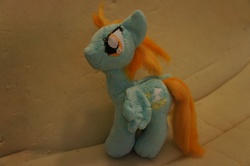 Size: 4592x3056 | Tagged: safe, artist:jessikitt-e, lightning dust, pony, g4, my little pony: friendship is magic, wonderbolts academy, irl, photo, plushie, solo