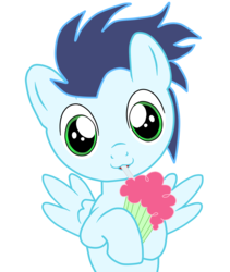 Size: 1583x1880 | Tagged: safe, artist:kanske-2099, soarin', pegasus, pony, g4, colt, male, milkshake, milkshake ponies, simple background, solo, transparent background