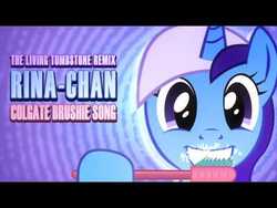 Size: 480x360 | Tagged: safe, minuette, g4, black bars, brushie, faic, letterboxing