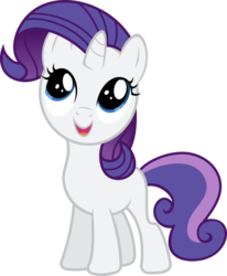 Size: 1024x1245 | Tagged: safe, artist:daringdashie, rarity, sweetie belle, pony, unicorn, g4, disguise, female, filly, implied rarity, implied sweetie belle, raritie belle, simple background, solo, transparent background, vector