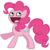 Size: 256x256 | Tagged: safe, pinkie pie, pony, g4, awesome face, female, mare, simple background, solo, spray, transparent background