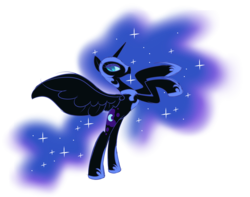 Size: 6300x4972 | Tagged: safe, artist:petalierre, nightmare moon, pony, g4, absurd resolution, female, solo