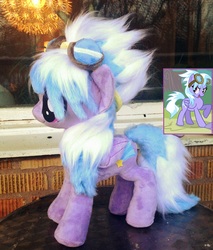 Size: 1932x2272 | Tagged: safe, artist:epicrainbowcrafts, cloudchaser, pony, g4, goggles, irl, photo, plushie