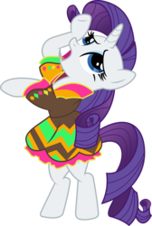 Size: 6000x8924 | Tagged: safe, artist:hourglass-vectors, rarity, pony, g4, magic duel, absurd resolution, clothes, dress, female, simple background, solo, transparent background, vector