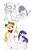 Size: 800x1240 | Tagged: safe, artist:bleedman, applejack, twilight sparkle, angel, human, g4, anarchy panty, anarchy stocking, crossover, humanized, panty and stocking with garterbelt, pantyjack, stockinglight