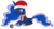 Size: 1000x540 | Tagged: safe, artist:whitesylver, princess luna, pony, g4, cup, female, hat, prone, santa hat, simple background, solo