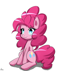 Size: 1000x1200 | Tagged: safe, artist:reikomuffin, pinkie pie, earth pony, pony, g4, female, solo