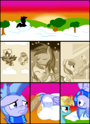 Size: 800x1100 | Tagged: safe, artist:shelltoon, oc, oc only, oc:altostratus, oc:cirrostratus, oc:nimbostratus, comic