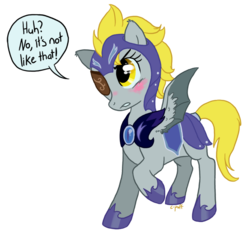 Size: 787x742 | Tagged: safe, artist:c-puff, derpy hooves, pegasus, pony, g4, female, general derpy, mare, night guard