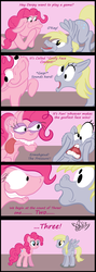 Size: 2452x6874 | Tagged: safe, artist:pikapetey, derpy hooves, pinkie pie, pegasus, pony, g4, comic, female, mare