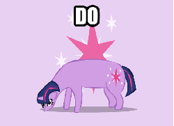 Size: 550x400 | Tagged: safe, twilight sparkle, pony, g4, animated, do you even lift, female, solo, trash dove, wat