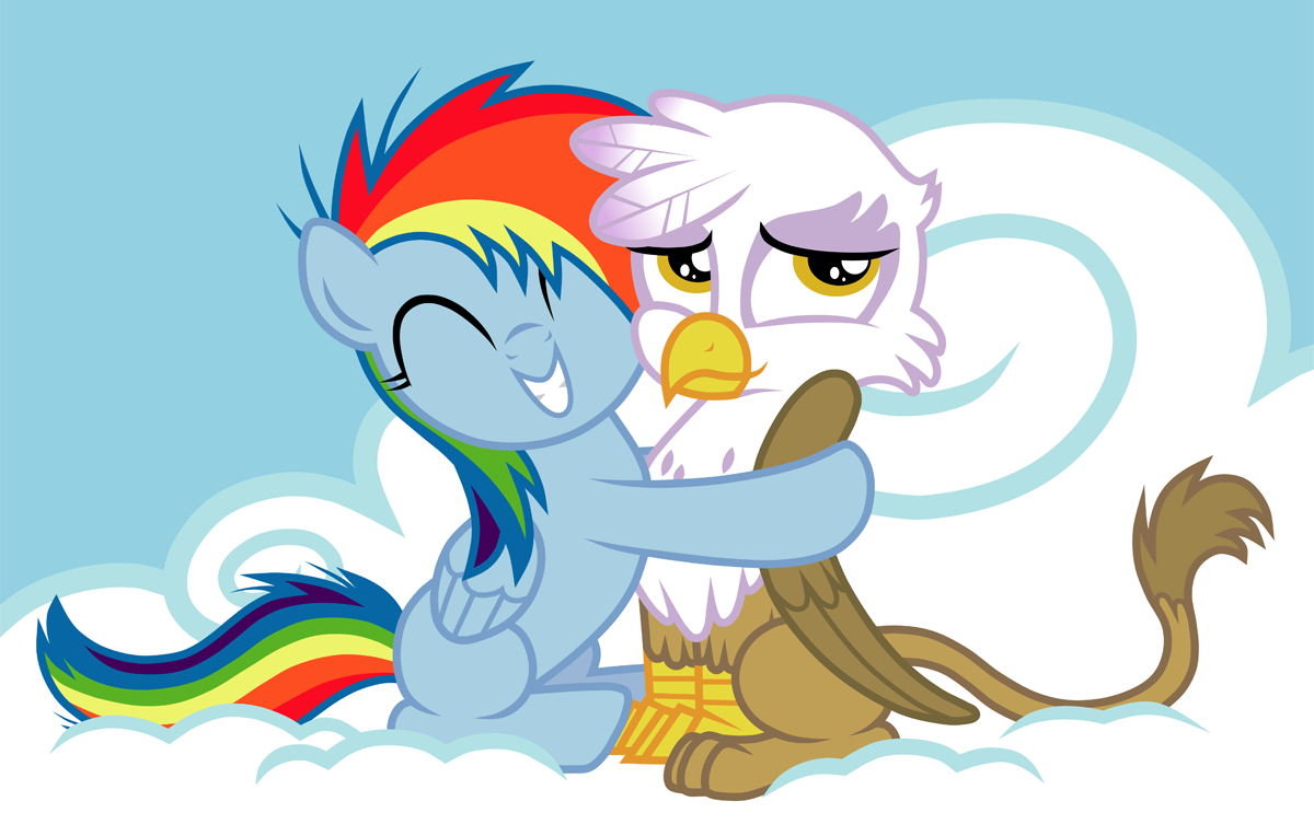 My Little Pony - Filly Rainbow Dash and Gilda - Gilda - Mug
