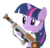 Size: 795x768 | Tagged: safe, artist:sefling, twilight sparkle, g4, crossover, fallout, fallout: new vegas, laer, old world blues, stealth suit mk ii