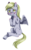 Size: 400x639 | Tagged: safe, artist:lenorespacey, derpy hooves, pegasus, pony, g4, female, scrunchy face, simple background, solo, transparent background