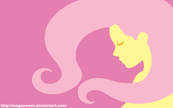 Size: 900x563 | Tagged: safe, artist:megasweet, fluttershy, human, g4, humanized, wallpaper