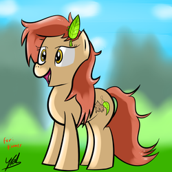 Size: 800x800 | Tagged: safe, oc, oc only, oc:autumn leaves, earth pony, pony, female, mare, solo