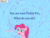 Size: 800x600 | Tagged: safe, pinkie pie, earth pony, pony, g4, female, solo, text