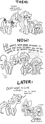 Size: 600x1656 | Tagged: safe, artist:yamino, applejack, fluttershy, pinkie pie, oc, g4, comic