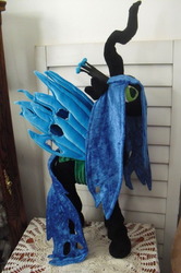 Size: 424x639 | Tagged: safe, artist:justwanttosew, queen chrysalis, g4, irl, photo, plushie, solo