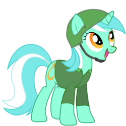 Size: 5000x5000 | Tagged: safe, artist:x72assassin, lyra heartstrings, pony, unicorn, g4, absurd resolution, female, helmet, mare, simple background, soldier, solo, transparent background, vector