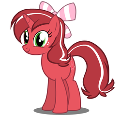Size: 774x741 | Tagged: safe, artist:flash equestria photography, oc, oc only, oc:red ribbon, pony, unicorn, ask red ribbon, g4, bow, cute, double rainboom puppet, female, freckles, hair bow, looking at you, mare, ribbon, simple background, smiling, solo, vector, white background