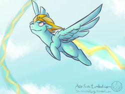 Size: 1024x768 | Tagged: safe, artist:aeritus, lightning dust, pony, g4, 30 minute art challenge, solo