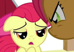 Size: 826x581 | Tagged: safe, screencap, apple bloom, babs seed, g4