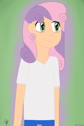 Size: 900x1349 | Tagged: safe, artist:sillydreamin, sweetie belle, human, g4, humanized