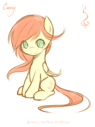 Size: 800x1070 | Tagged: safe, artist:derpiihooves, oc, oc only, pegasus, pony, curry, solo