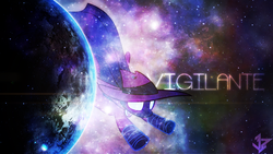 Size: 1920x1080 | Tagged: safe, artist:emper0rpenguin, mare do well, g4, planet surface, space, text, vector, wallpaper