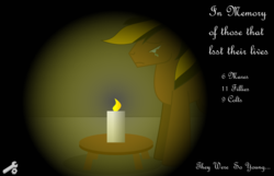 Size: 900x579 | Tagged: safe, artist:limondash, oc, oc only, earth pony, pony, crying, darkness, earth pony oc, eyes closed, newtown tragedy, rest in peace, tears of pain