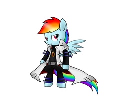 Size: 2600x2100 | Tagged: safe, artist:spice5400, rainbow dash, g4, crossover, parody, solo, yu-gi-oh!