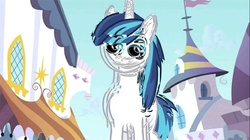 Size: 649x364 | Tagged: safe, shining armor, g4, glitch, twily face, wat